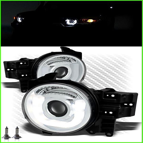 トヨタ（TOYOTA） FJクルーザー LEDファイバークローム ヘッドライト