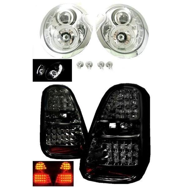 MINI ミニクーパー R50 R52 R53 LED ヘッドライト & テール SET