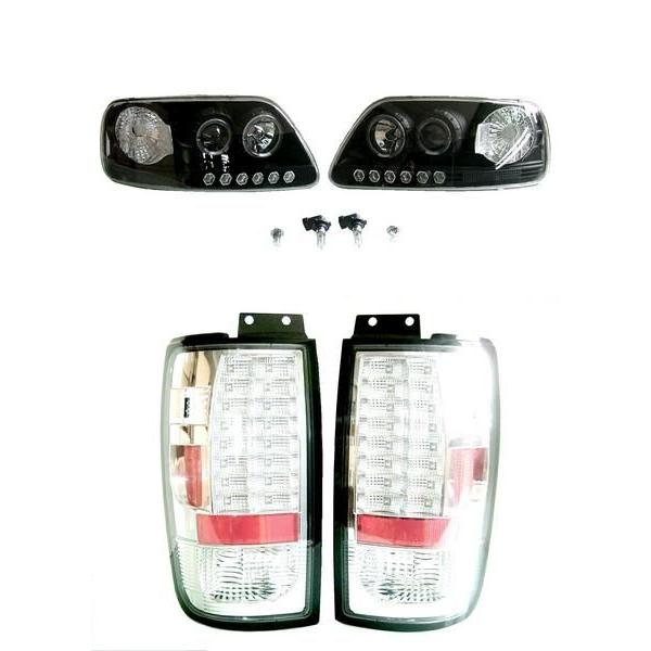 フォード エクスペディション イカリングヘッドライト&LEDテール SET 