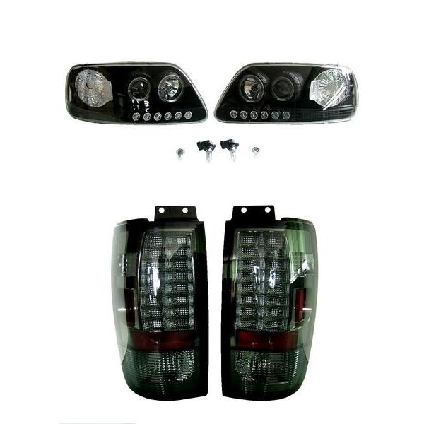 フォード エクスペディション イカリングヘッドライト&LEDテール SET 