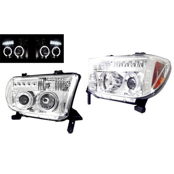 トヨタ（TOYOTA） タンドラ 07y-11y LEDプロジェクターヘッドランプ