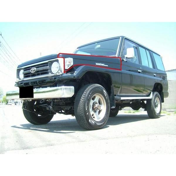 送料無料 トヨタ ランドクルーザー 70 71 73 74 76 77 系 左 ランクル