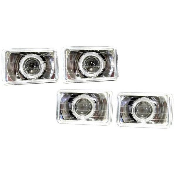 ランクル60.61ヘッドライト 汎用 ランクル60 ランクル80 ヘッドランプ ライト ホワイト 台湾