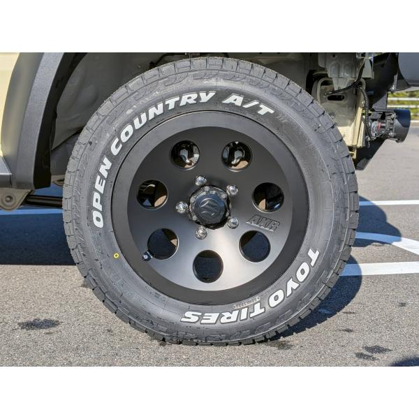 AXR Ramone3 鋳造ホイール 17×6J+5 PCD139.7 5H オートルビーズ