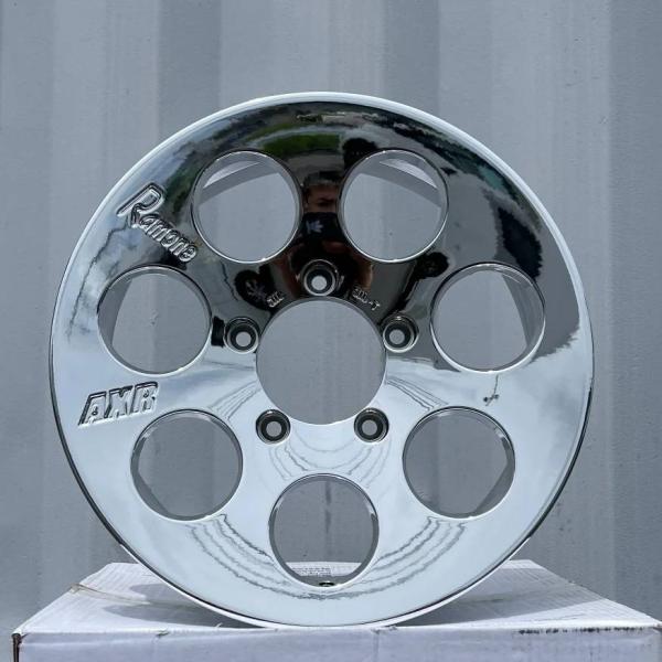 レンコンホイール4本　AXR Ramone 16インチ　アルミ　JB64ジムニー auto-rubys_ramone2-64-bk