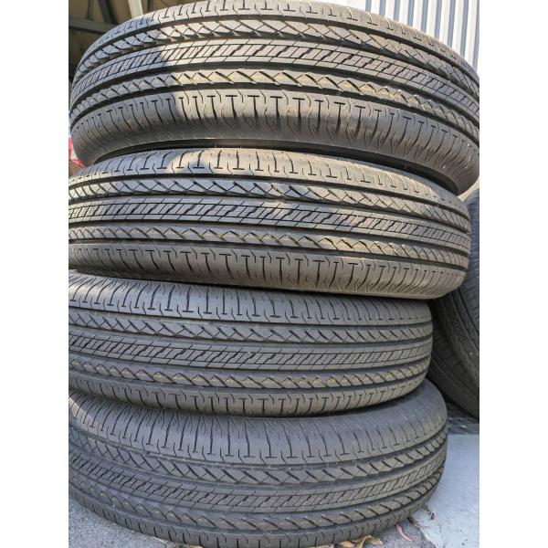 送料無料】ブリヂストンデューラー H/L 175/80R16 91S 25年製 新車外し