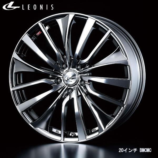 WEDS レオニスVT 17x7.0J+47 5H/100 BMCMC/ブラックメタルコートミラー 