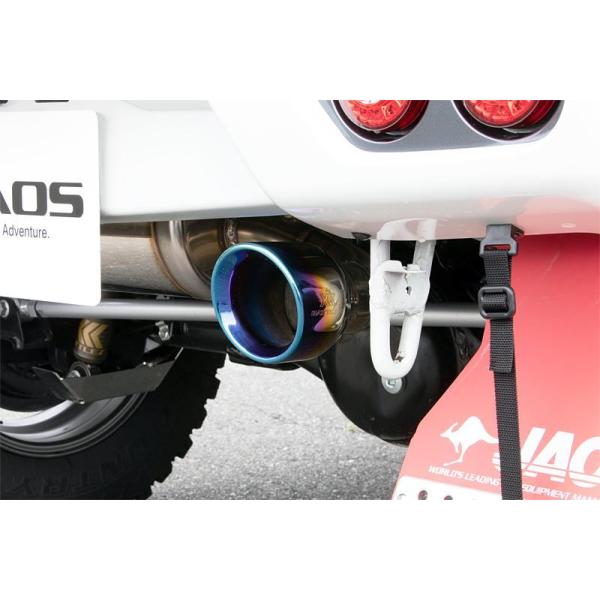JAOS バトルズ マフラーチタンカラー リヤスポーツカウル用 ジムニーJB64 BATTLEZ マフラー ZS TC チタンカラーテール JAOS リヤスポーツ