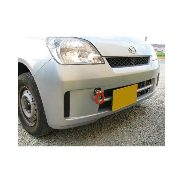 カワイ製作所 牽引フック フロント 可倒式 ミラ L250・260S 02