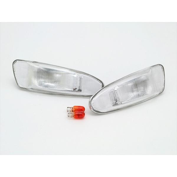 スープラ JZA80 中期 サイドマーカー クリアウインカー 純正交換