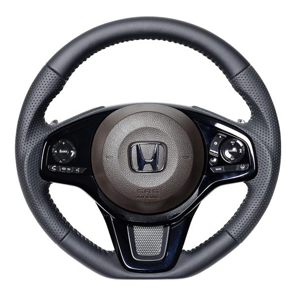 オールラウンド トルネーダー 当時物 新品 ステアリング REAL（レアル） ステアリング オールレザー HNC-LPB-SL シルバー