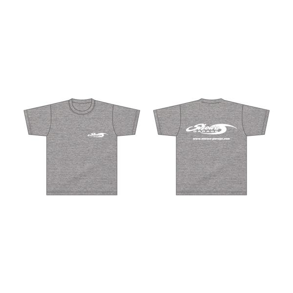 ショウワガレージ オリジナルロゴTシャツ ミックスグレー S O00310