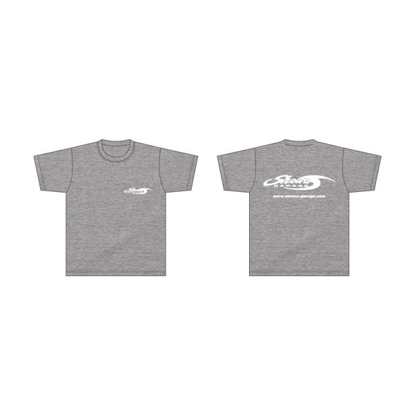 ショウワガレージ オリジナルロゴTシャツ ミックスグレー L O00312