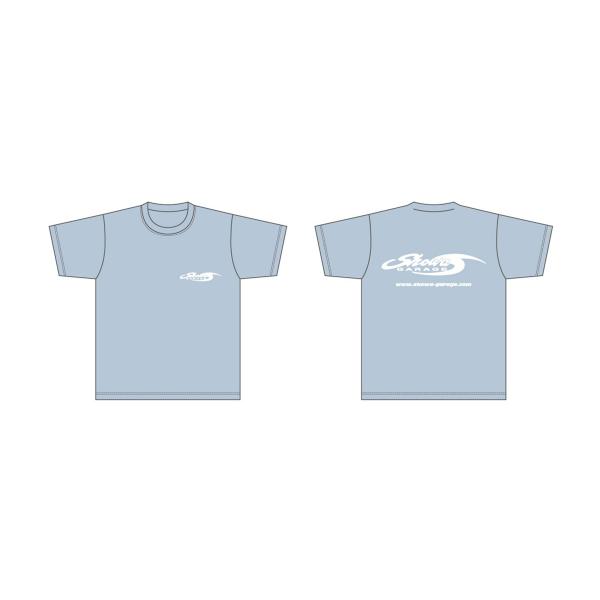 ショウワガレージ オリジナルロゴTシャツ ライトブルー M O00331