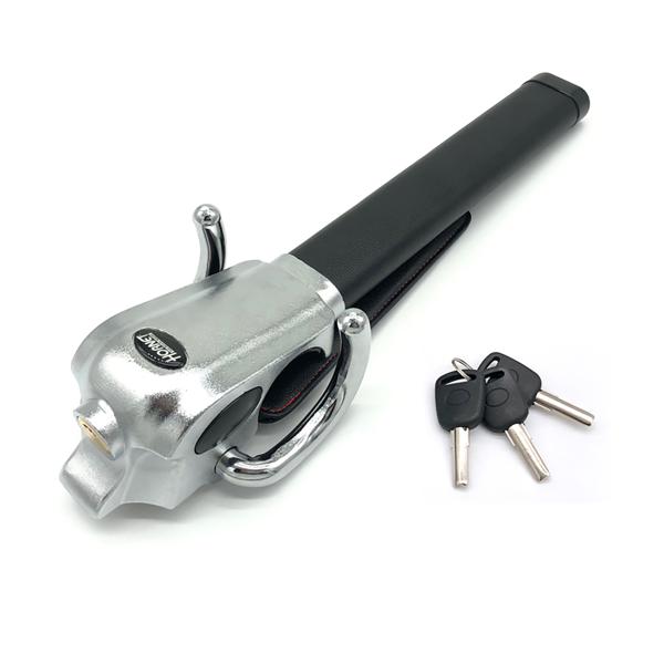 ■品番：LH-5LB■サイズ：全長約370mm／幅約110mm■質量：約1500g■付属品：専用キー3本、クリーニングクロス2枚、防犯ステッカー2枚、六角レンチ1本、製品保証(1年間)