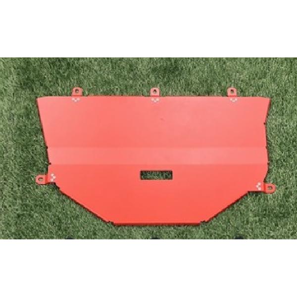 autoflags オートフラッグス エンジンアンダーガード レッド ミツビシ