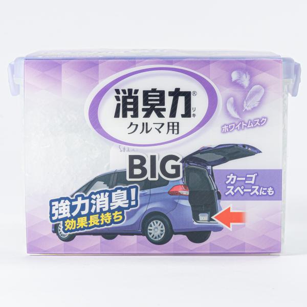 他サイト： エステー　フレッシュパワー消臭力　クルマ用BIG　K-97　ホワイトムスクの商品画像