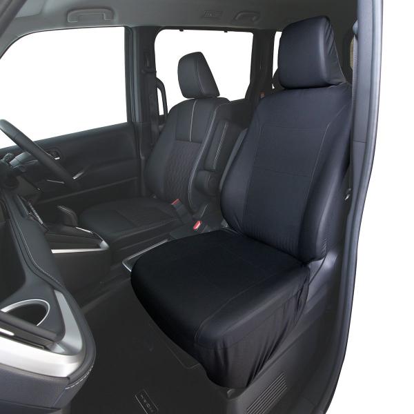 錦産業 ストレッチレザーステッチ NN-7675 前席用シートカバー