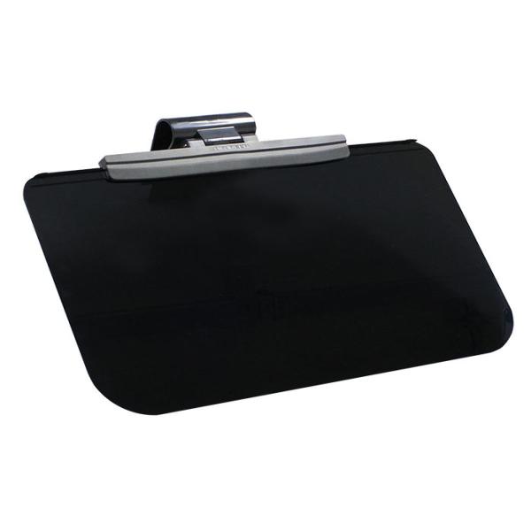 超美品　アキオヒラタ　サンバイザー　Lサイズ　リボン付(取り外し可能) ペルシード 車用サンバイザー スライドバイザースクリーン