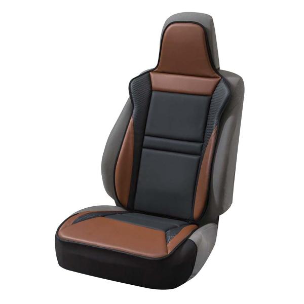 BONFORM（ボンフォーム） レーシングレザー シートカバー 前席用 4078