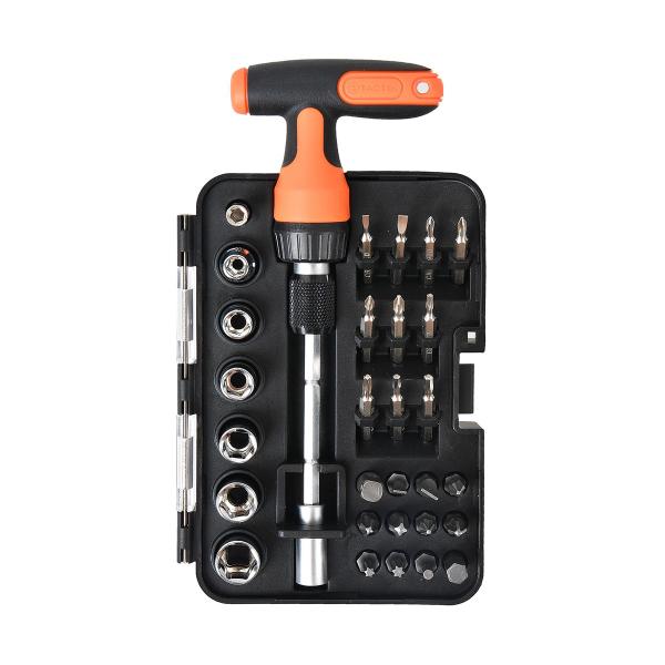 TACTIX タクティクス 31PCSミニラチェットTハンドルセット 900183