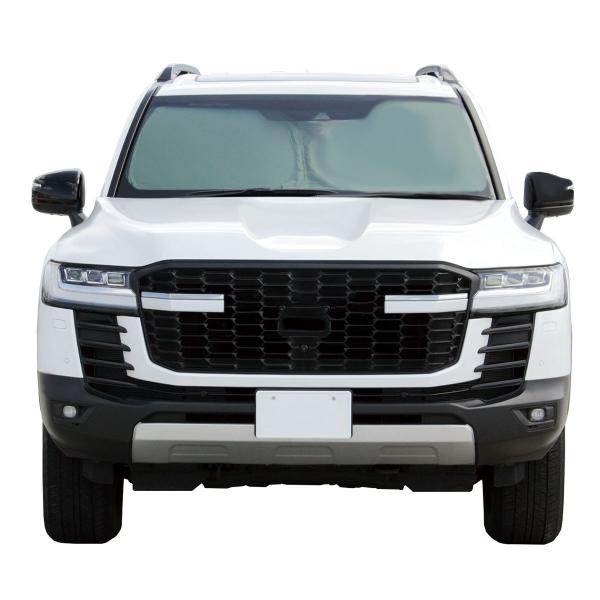 新品日本製　フルセット　ランクル300 プライバシー　サンシェード　防水　遮光￼ AQ.（オートバックスクオリティ） 車種専用 遮光フロントシェード for