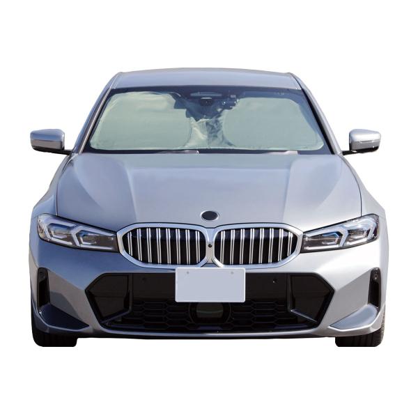 AQ. 車種専用 遮光フロントシェード for BMW 3シリーズ (G20)