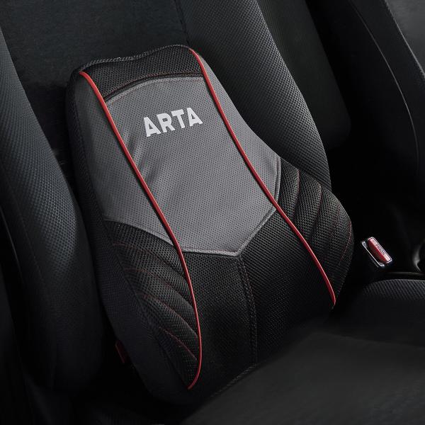 ARTA アシストクッションセット 黒 赤 ARTA ネック アシストクッション ブラック/レッド