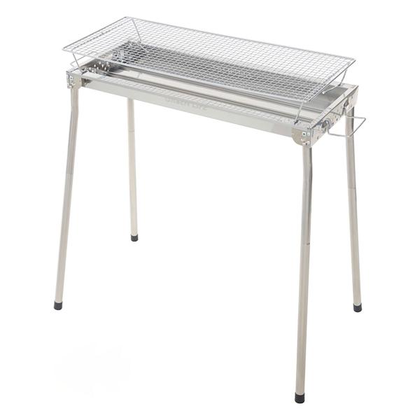 GREEN LIFE（グリーンライフ） 薄型ステンレスBBQコンロ GSBU-600