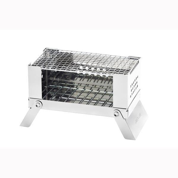 ■品番：OCB-25■サイズ：・組み立て時：（約）幅29×奥行15.5×高さ16cm・折りたたみ時：（約）幅25×奥行15.5×高さ4cm・網：(約)幅24.5×奥行14cm■材質：・本体：ステンレス・網：スチール（めっき）