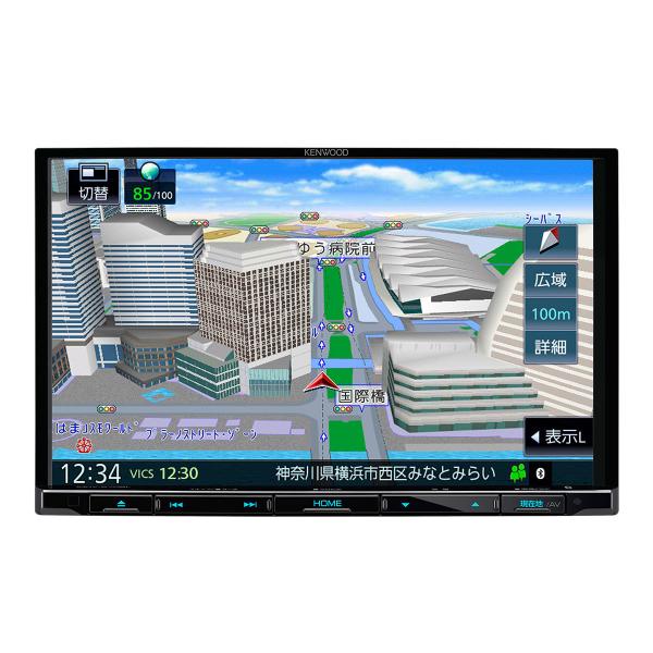 KENWOOD 彩速ナビ MDV-S708L 8V型モデル AVナビゲーションシステム（在庫僅か・次回入荷未定）