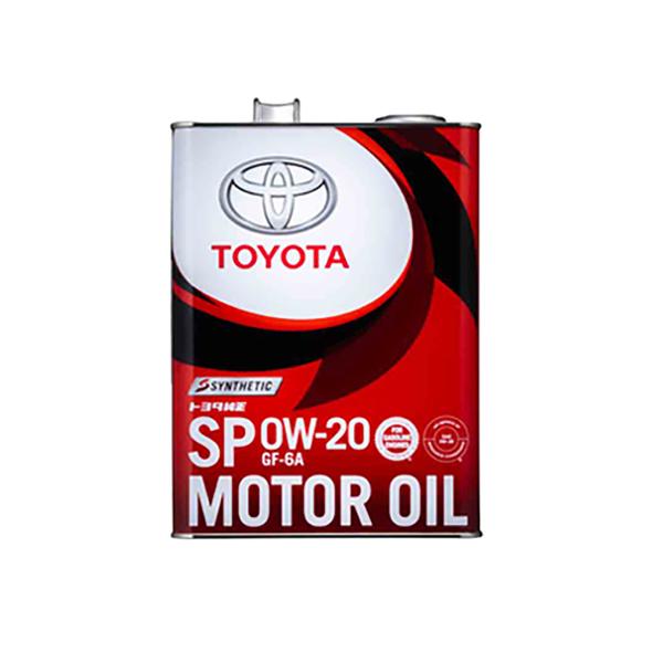 他サイト： トヨタ純正エンジンオイル SP 0W20 4Lの商品画像
