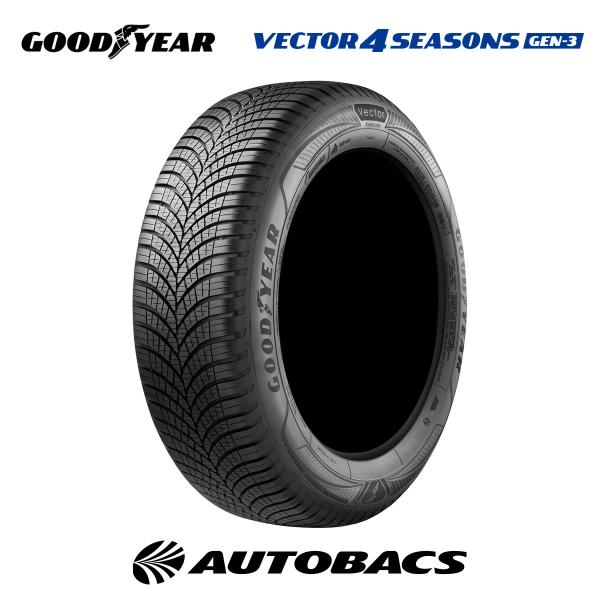 GOOD YEAR Vector 4Seasons 215/55R17 25年製 グッドイヤー（GOODYEAR） 215/55R17 オールシーズンタイヤ