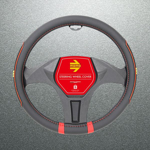 錦産業 MOMO FAST WFABRSJ ハンドルカバー S レッド : オートバックス