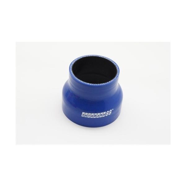 シリコンホース　カットホース　ストレート 異径80/84mm 青