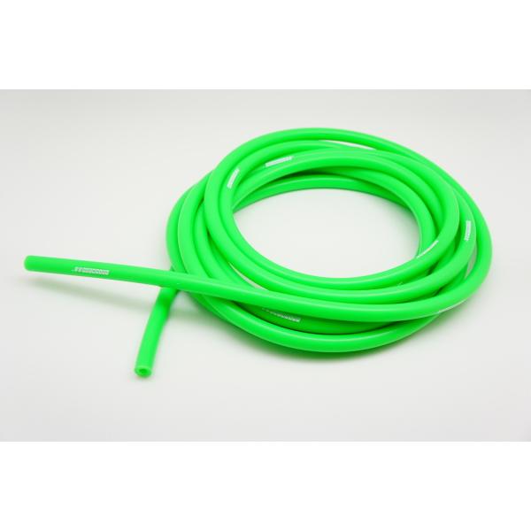 シリコンバキュームホース　Φ6ｍｍ　１Ｍ　エアブースト配管　緑