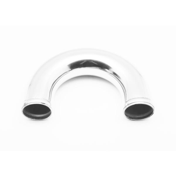 ホース接続用 アルミジョイントパイプ 180度 外径 76mm 長さ300mm