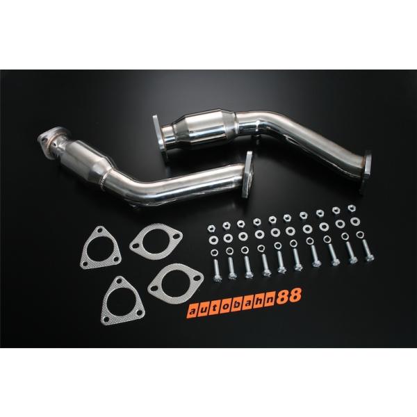 触媒ストレートパイプ　日産 スカイラインクーペ 　V35 VQ35DE　Z33