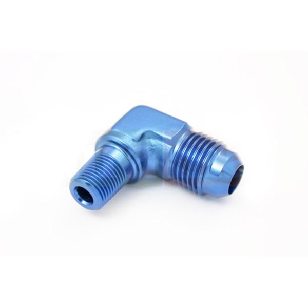 90度　AN6-NPT3/8　フィッティング　変換　アダプター