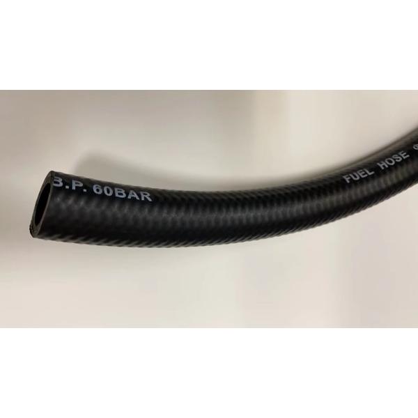 燃料ホース　耐圧・耐熱　強化三層ゴムガソリンホース　内径25ｍｍ　黒１M