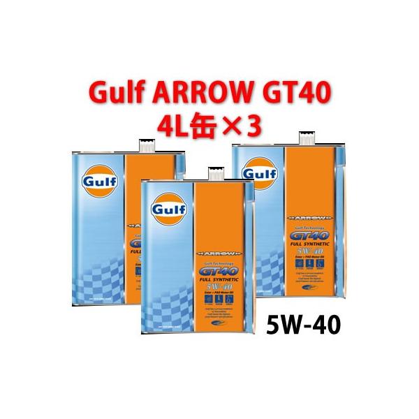 GULFiKtj@ARROW GT40i5W-40j [bpԂɂ߂̃IC@Sk×R //GW IC