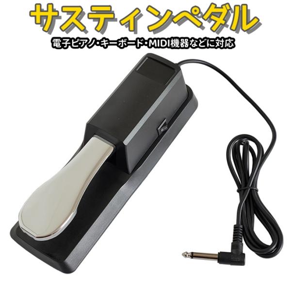 61鍵 電子ピアノ サスティンペダル付属 スリムボディ USB MIDI 61鍵 電子ピアノ サスティンペダル付属 スリムボディ USB MIDI