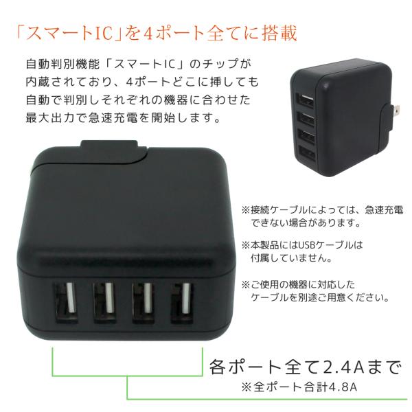 iSDT C4 コンパクト急速充電器+24V/3A ACアダプター 急速充電用に autoedixx_jx-ac-145