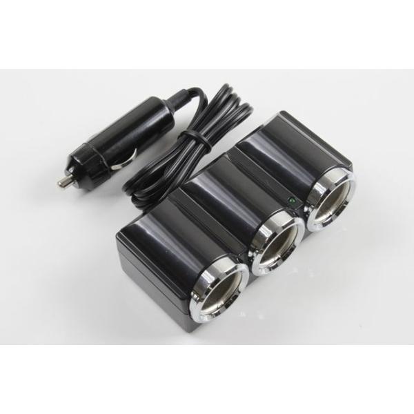 3連レーシングシガーソケット 増設 アクセサリー : AUTOGARAGE - 通販