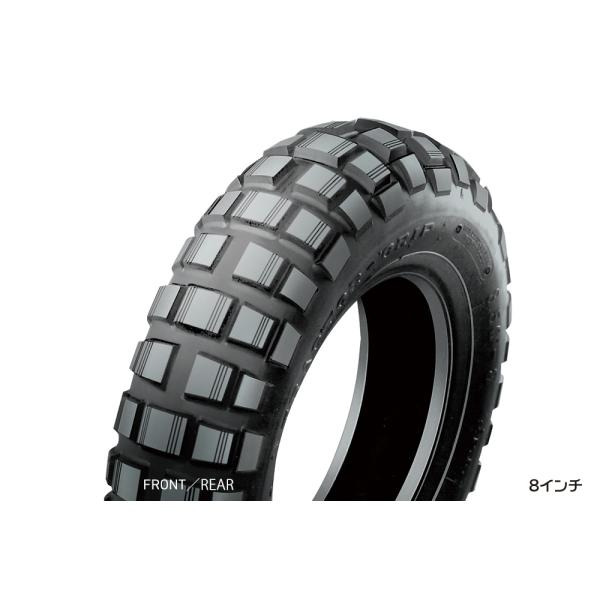 IRC 井上ゴム バイクタイヤ TG 120/80-12 65J フロント タイヤ IRC 井上ゴム バイクタイヤ TG 120/80-12 65J フロント タイヤ