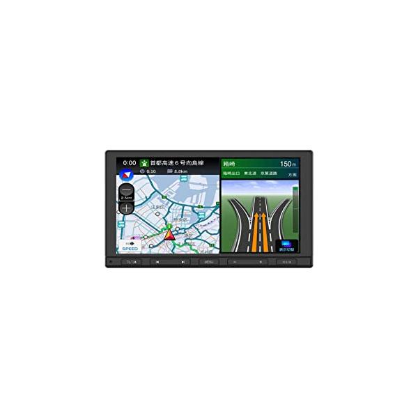 SOLING トリチアジャパン SL3122NV 7型 WVGA 2DIN FM/AM CD/DVD 