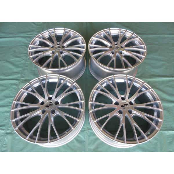 新品４本ホイールのみ MAK RENNEN（レネン) シルバー 18インチ (5H/130) ポルシェ・718ボクスター, 718ケイマン