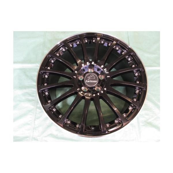 新品 Carlsson(カールソン)1/16RSR GT 5H/114.3 BK 18インチ ホイール