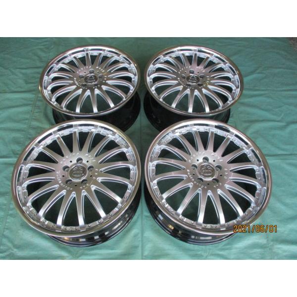 新品Rolfhartge(ロルフハルトゲ)F16RSF(5H/114.3) BE 21インチ ホイールのみ 4本 トヨタ レクサスNX,クラウンスポーツ