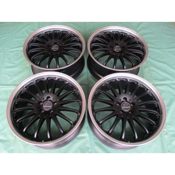 新品 Carlsson(カールソン)1/16RSR 5H/114.3 MB 19インチ ホイールのみ 4本 国産車 トヨタ レクサスIS/RC,アルファード,ヴ
